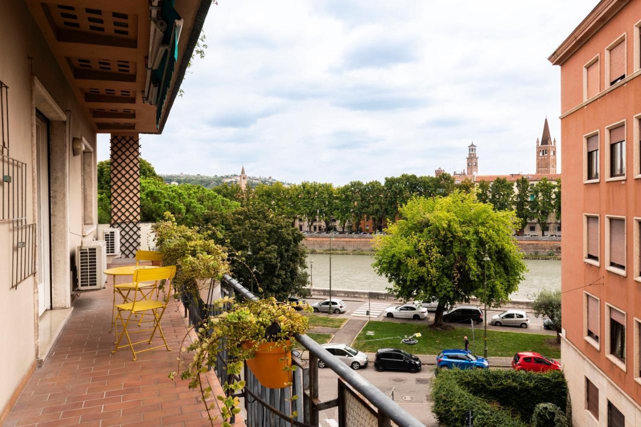 Riverview Luxury Flat Verona Kültér fotó